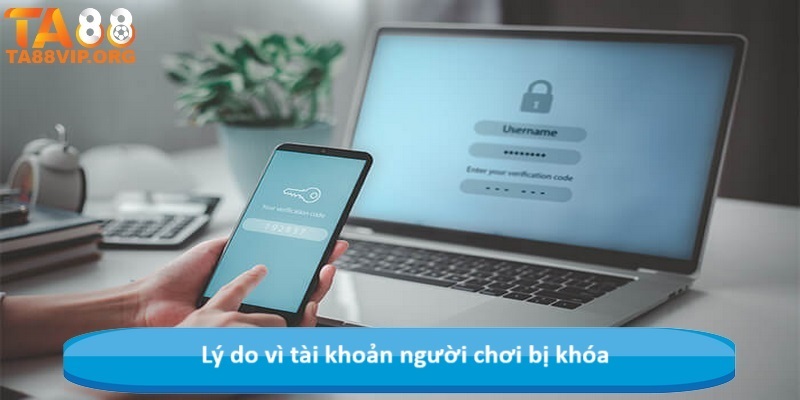 Lý do vì tài khoản người chơi bị khóa